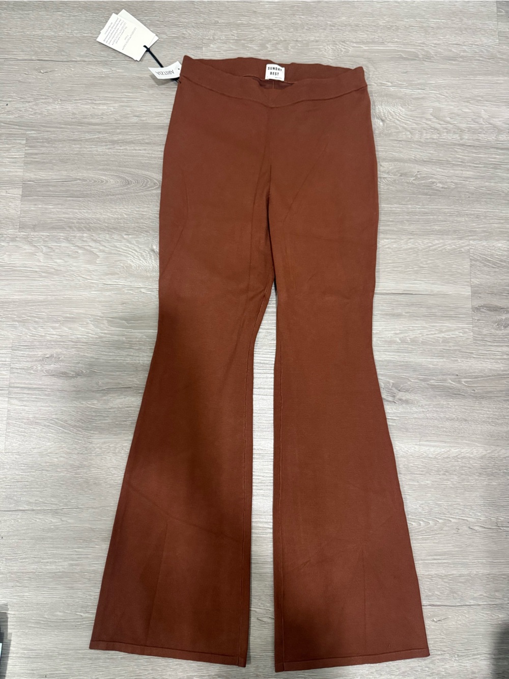 Sunday Best Women's Brown Flared Pants